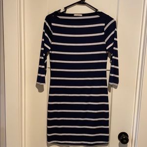 Boatneck shirt dress